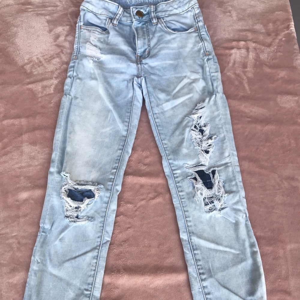 American Eagle crop jeans